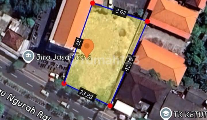 For Sale Strategic Vacant Land on Main Bypass Road Benoa Denpasar