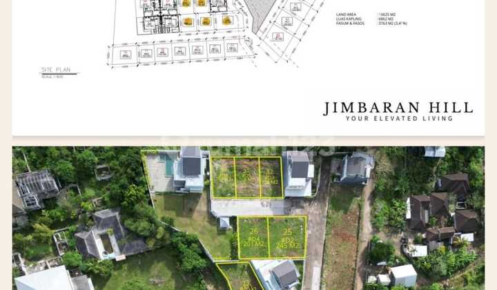 Tanah Kavling Di Area Jimbaran Dekat Pusat Wisata