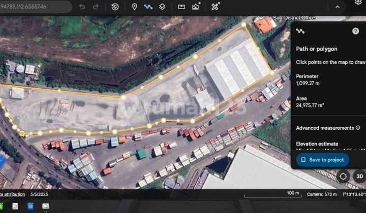 Lahan Siap Pakai di 0 Jalan Raya Tambak Osowilangun