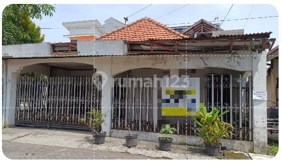 RUMAH HITUNG TANAH DI JL KEDUNG ANYAR SURABAYA 1