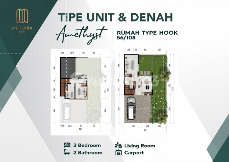 RUMAH 2 LT DI MUTIARA CITY SIDOARJO  1