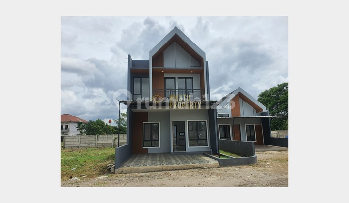 Rumah Siap Bangun 2 Lantai di Sukahati Cibinong