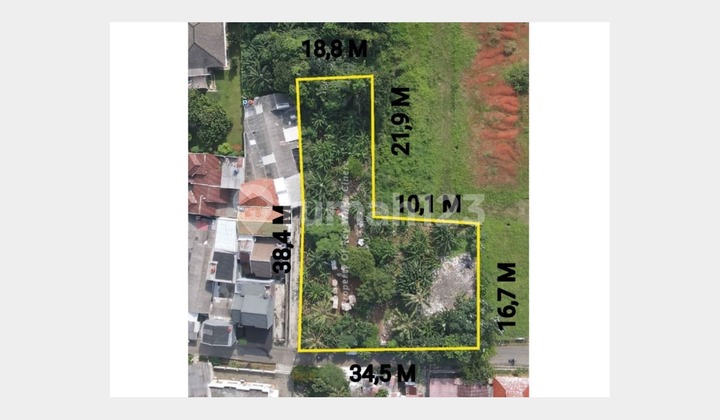 Tanah Pekarangan Area Elite Depok Dekat Rs Hermina