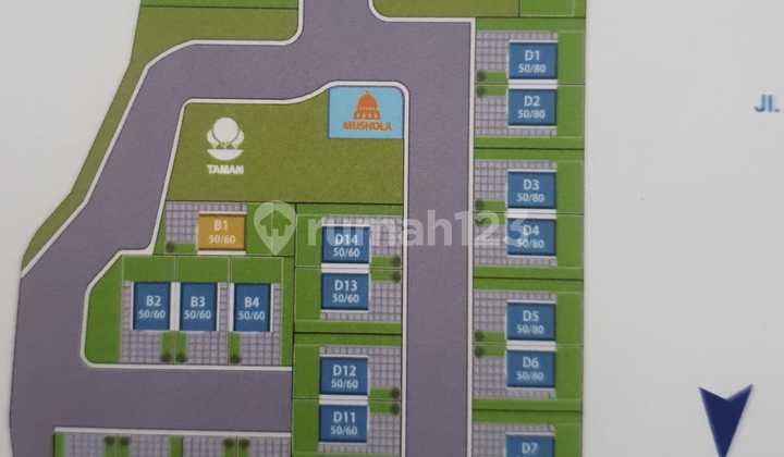 Rumah Cantik 2 Lantai Fasad Unik di Pakansari Bogor 2