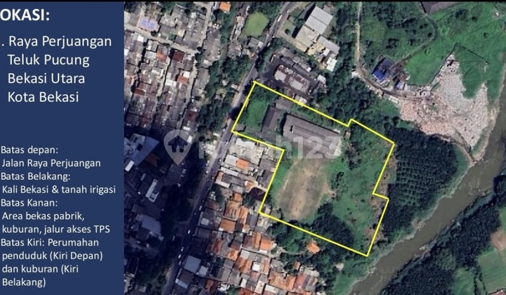 Jual Cepat Tanah + Bangunan Jalan Raya Bekasi Teluk Pucung Jual Cepat Tanah + Bangunan Jalan Raya Bekasi Teluk Pucung