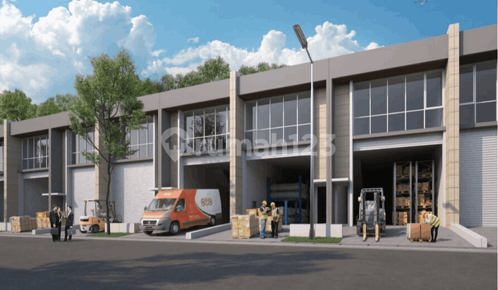 Spacious Bizzpark Warehouse in Pulogadung, East Jakarta, Suitable for Business.