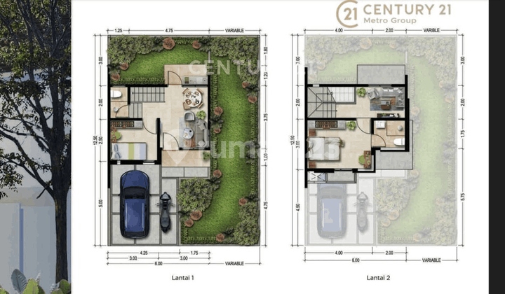 Rumah Ekslusif Cluster Lavesh Kota Harapan Indah Ada Club House 2