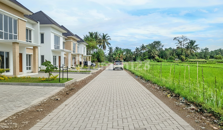 Tanah Pandowoharjo Sleman, View Cantik Cocok Hunian & Villa