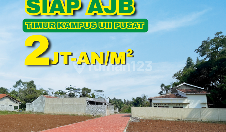 Land Ready for Sale and Purchase Deed Jangkang Ngemplak Sleman