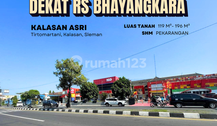 Tanah SHM Kalasan Sleman Utara RS Bhayangkara Polda Jl. Jogja - Solo Tanah SHM Kalasan Sleman Utara RS Bhayangkara Polda Jl. Jogja - Solo