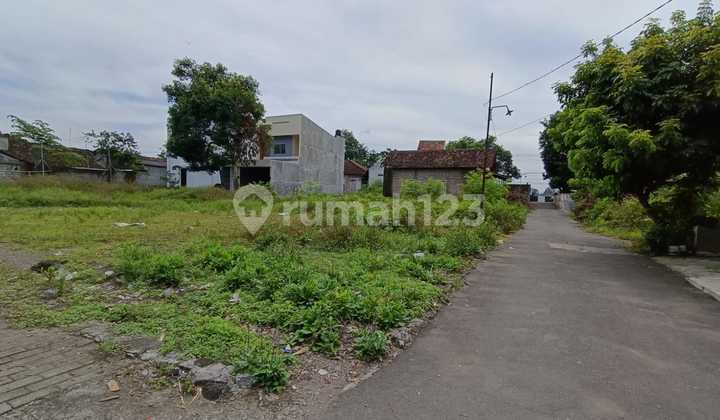 tanah kavling prambanan 50 meter jalan raya