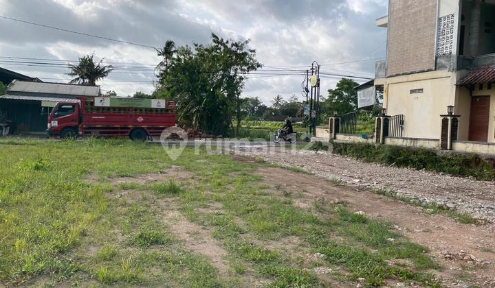 Tanah SHM Sleman Dekat Jl Magelang Area Jejamuran Tepi Jalan