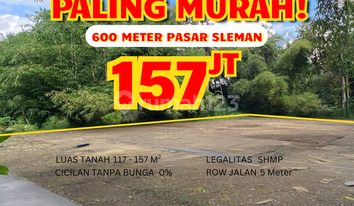 Bisa dicicil tanpa bunga! dekat pemda sleman