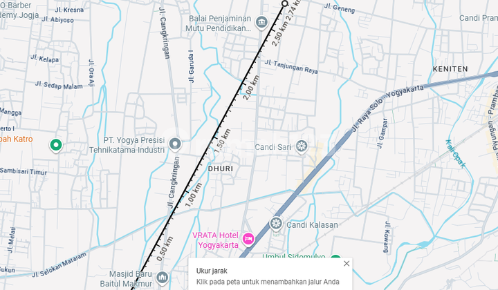 Kalasan Land Ready to Build Near Purwomartan Toll Gate