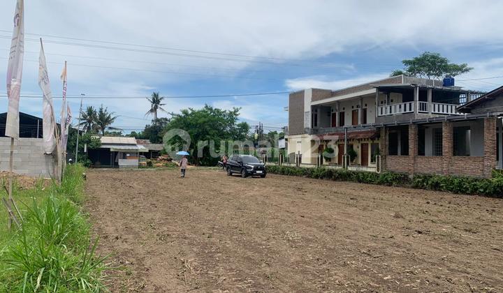 Shmp Land Beside Jl Pandowoharjo with Views of Rice Fields and Mountains