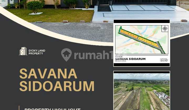 Tanah Harga 3,350 Jt/M2 Dekat Pasar & Kawasan Pendidikan Sleman