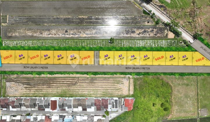 Tanah SHM Jogja Barat, 5 Menit Al Azhar School, Sidoarum Godean