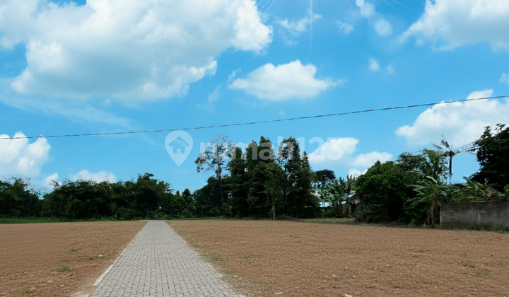 Tanah SHM Strategis Dekat Exit Tol Kalasan & Pamela 7 Supermarket
