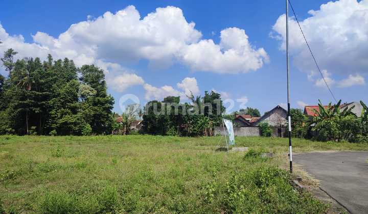 Tanah Pekarangan Asri Dekat Tol Kalasan, Siap Bangun
