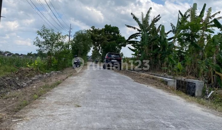 Tanah SHM Pekarangan Sleman 3 Menit Ring Road Barat