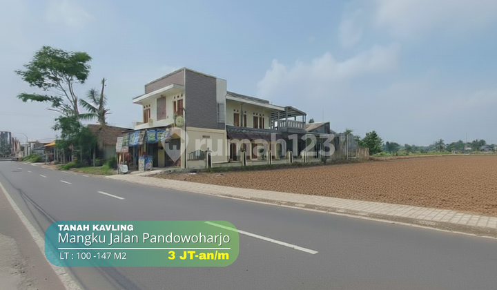 Sleman Plot Land with SHM Certificate in Pandowoharjo Area