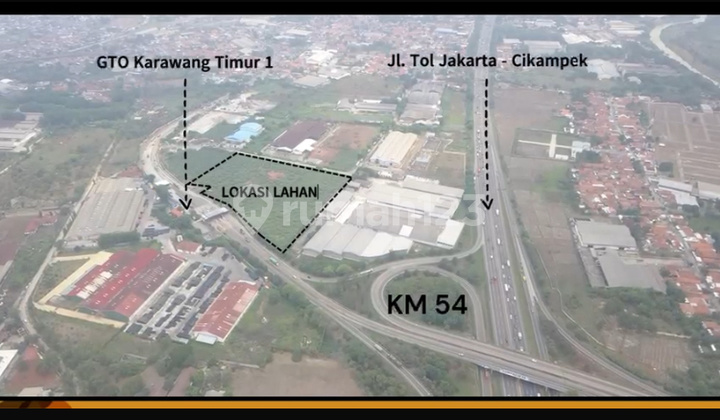 Land Adjacent to Karawang Timur Toll Gate Entrance