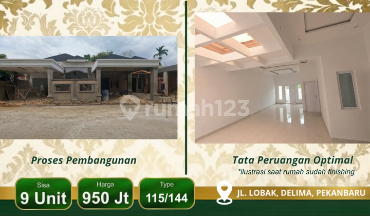 Rumah Mewah di Jl. Pertanian, Lobak, Delima 2