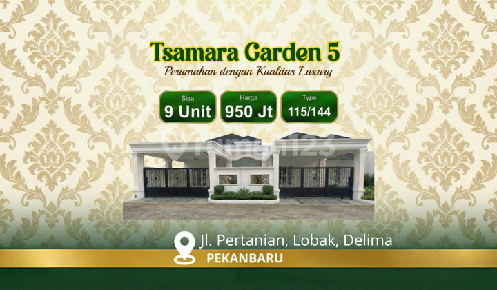 Rumah Mewah di Jl. Pertanian, Lobak, Delima