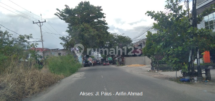 Pinggir Jl. Paus - Arifin Ahmad, Tanah Dijual: SHM Pinggir Jl. Paus - Arifin Ahmad, Tanah Dijual: SHM
