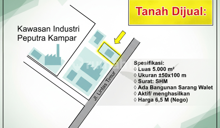 Edge of East Cross Road, Next to Kipk, Land for Sale: Certificate of Ownership