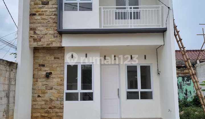 Affordable 2-Story House with SHM, Strategic Location Near Juanda Toll Road Access