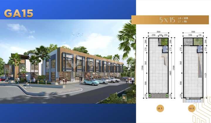 Ruko Golden Arcade - Citraland Celebes Makassar