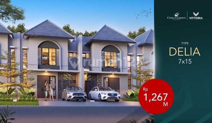 Cluster Vittoria - Type Delia (2 Lantai) | Citra Garden Gowa