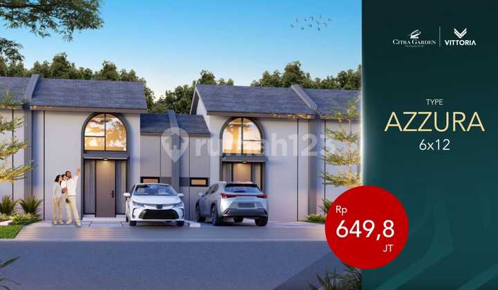 Cluster Vittoria - Type Azzura | Citra Garden Gowa