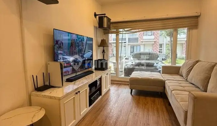 Rumah 2 Lantai Full Renovasi Scientia Garden Faraday Gading Newton BSD City Tangerang Banten