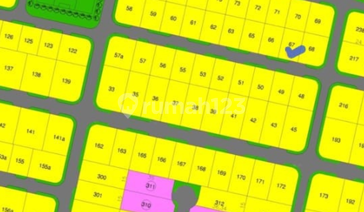 Dijual Kavling Siap Bangun Graha Family Blok O Surabaya