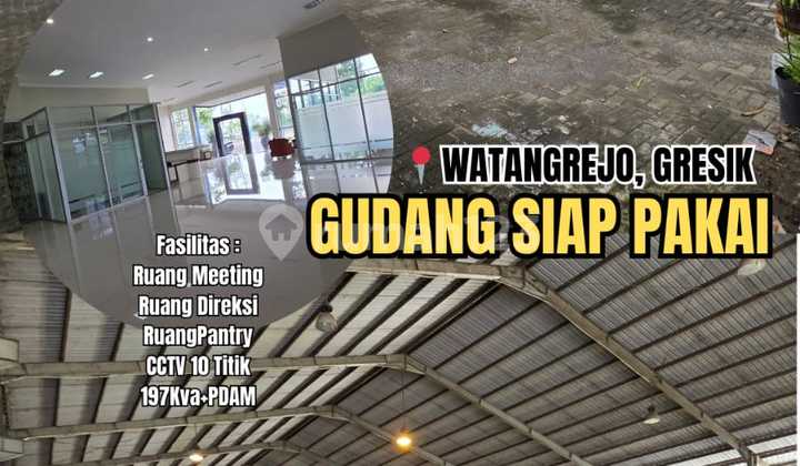 For Sale Warehouse Ready to Use Gresik Bunder - Gresik Office + furniture