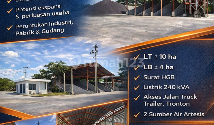 Rare & Hot Listing Ex Factory Pasuruan Near Probolinggo Toll Road