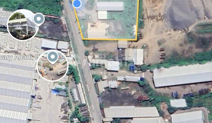 For Sale Land + Warehouse in Lengkong, Mojokerto, Already Fenced & Concrete Floor