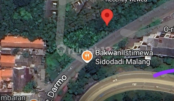 Tanah Komersial Pradah Bukit Darmo 1 Menit Dari Pintu Tol