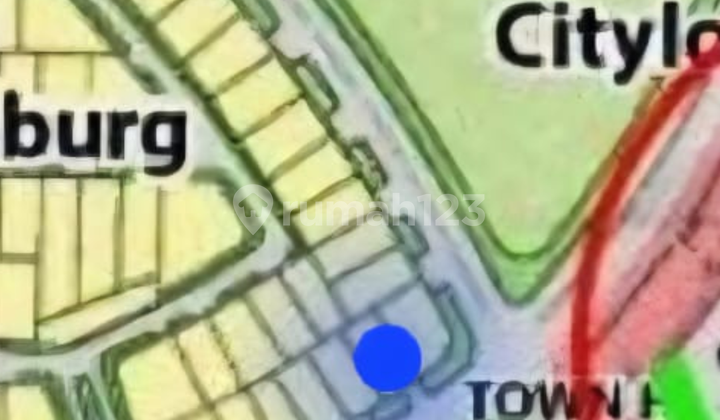 Kavling Siap Bangun Raya Royal Residence row jalan lebar