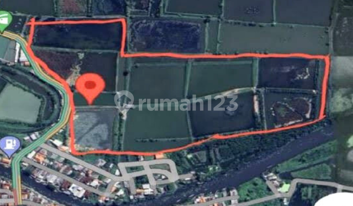 Dijual Tanah siap bangun Nol Jalan Tambak Oso Waru Sidoarjo