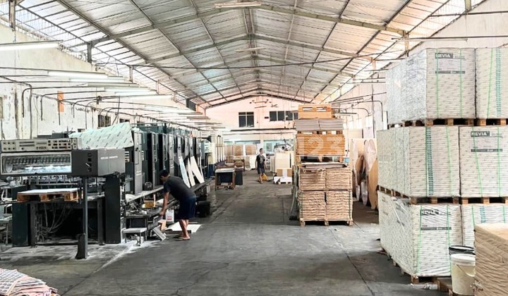 Dijual Expabrik (Tanah+Gudang) Raya Pogot Tronton Container Masuk