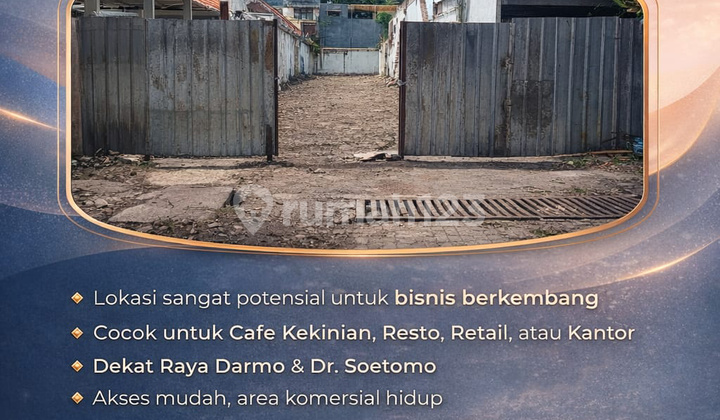 Dijual Tanah Komersial Strategis di Surabaya Pusat