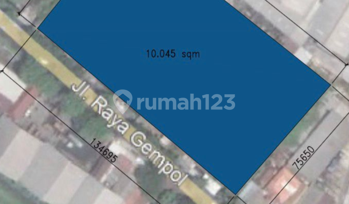 Zona Komersial Raya Gempol Komersial Area Cocok Buat Ruko/Gudang