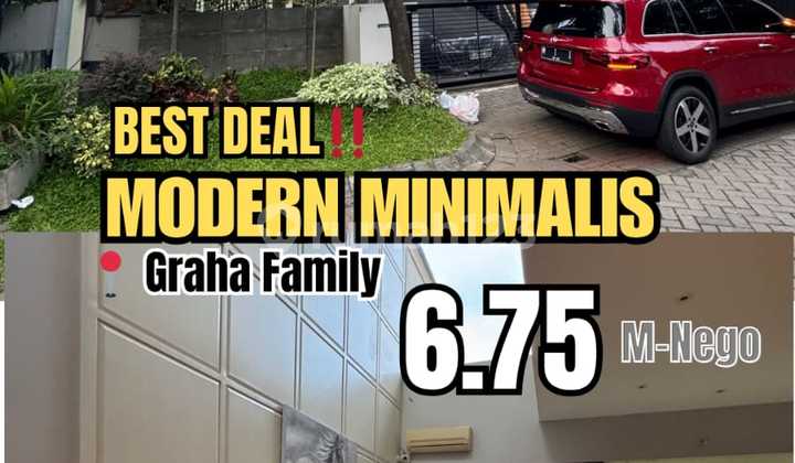 Rumah siap huni di Graha Family Banyak Bonus nya Sangat terawat