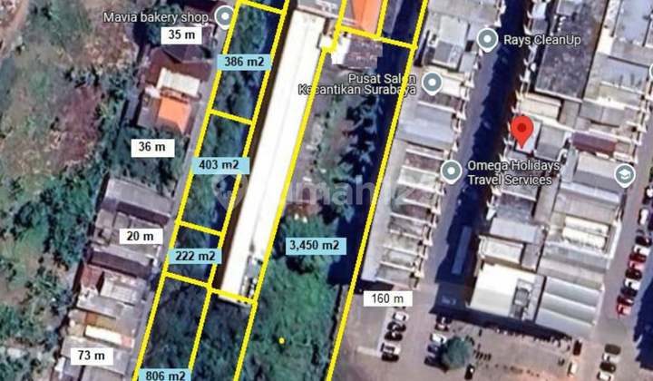 Disewakan Tanah Kavling Prime Location Nol Jalan Hr Muhammad