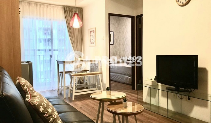 CHEAP RENT!!! MEDITERRANEAN 2 APARTMENT 2BR 42M2 FURNISHED IDR 75 MILLION