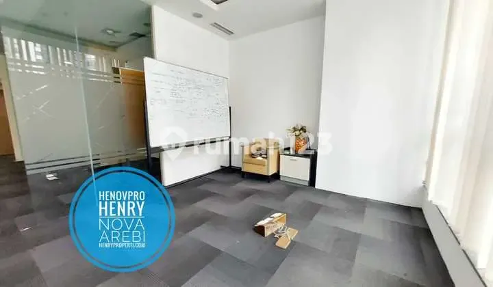 OFFICE APL TOWER 285M2 SEMI FURNISHED & RENOVATED IDR 780 MILLION MID FLOOR OFFICE APL TOWER 285M2 SEMI FURNISHED & RENOVATED IDR 780 MILLION MID FLOOR