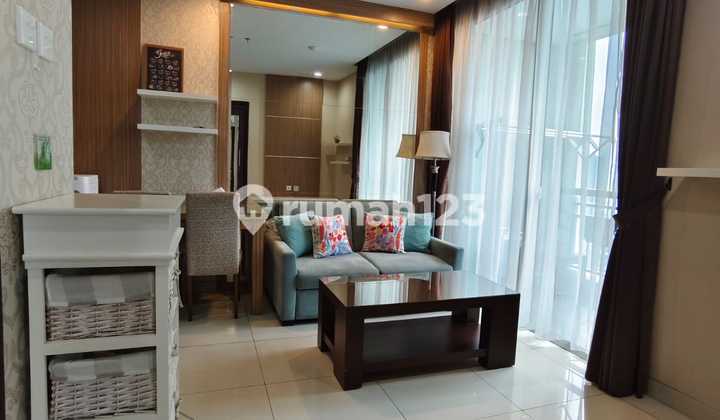 CENTRAL PARK RESIDENCE 1BR 44M2 FULLY FURNISH IDR 75JUTA HIGH LEVEL 1